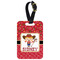 Red Western Aluminum Luggage Tag (Personalized)