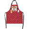Red Western Apron - Flat with Props (MAIN)