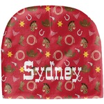 Red Western Baby Hat (Beanie) (Personalized)