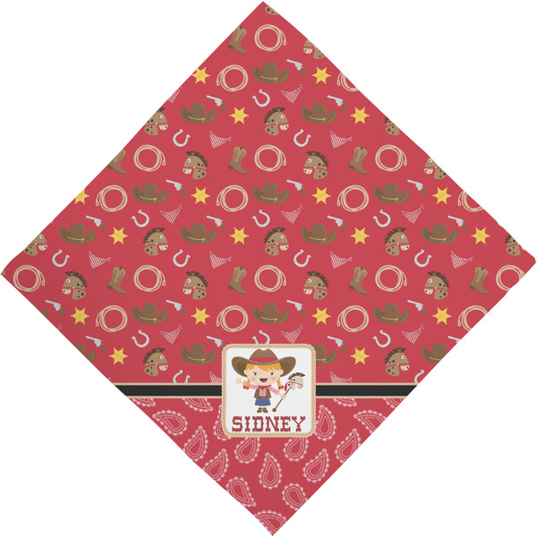 Red Western Bandana - Full View