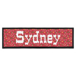 Red Western Bar Mat (Personalized)