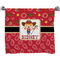 Red Western Bath Towel (Personalized)