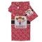 Red Western Bath Towel Sets - 3-piece - Front/Main