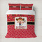 Red Western Duvet Cover (Personalized)