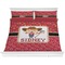 Red Western Comforter Set - King (Personalized)