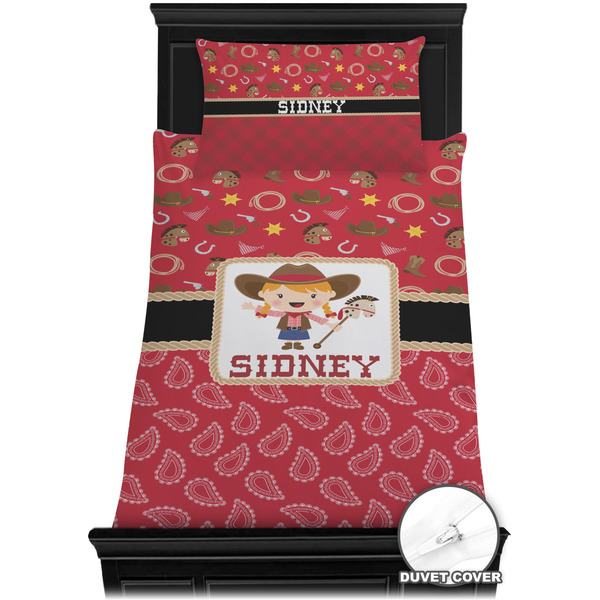 Red Western Bedding Set (TwinXL) - Duvet