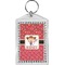 Red Western Bling Keychain (Personalized)