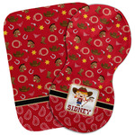 Red Western Burp Cloth (Personalized)