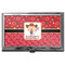 Red Western Business Card Case