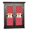 Red Western Cabinet Decal - Medium (Personalized)