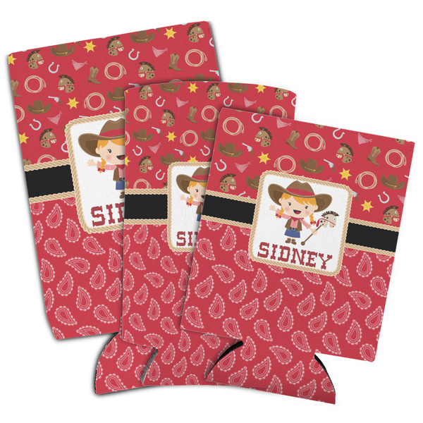 Red Western Can Coolers - PARENT/MAIN