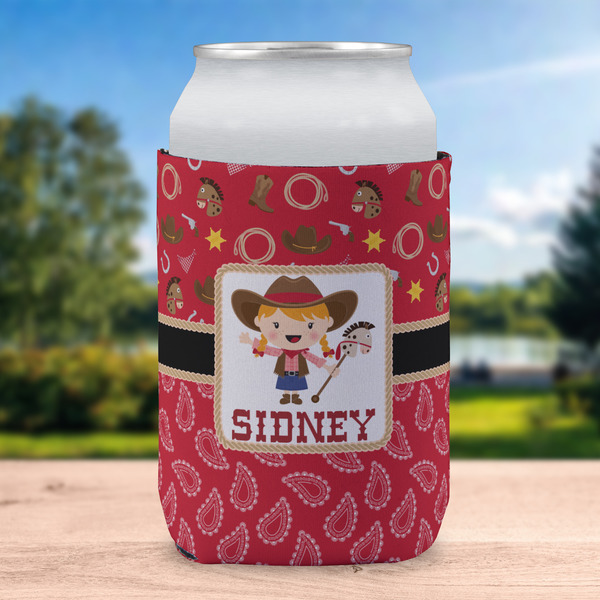 Red Western Can Sleeve - LIFESTYLE (single)