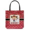 Red Western Canvas Tote Bag - Small - 13"x13" (Personalized)