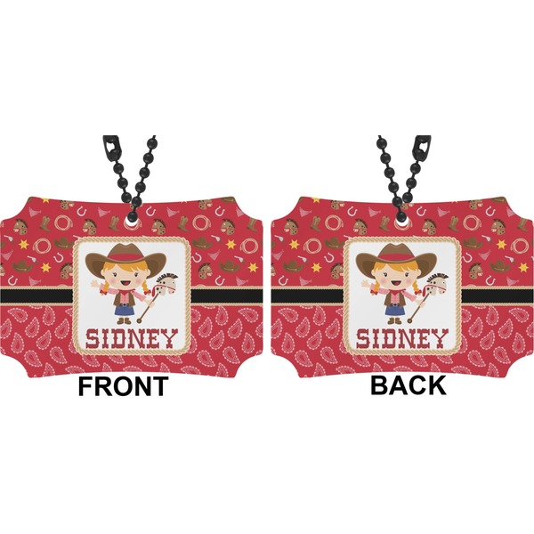 Red Western Car Ornament - Berlin (Approval)