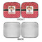 Red Western Car Sun Shades - APPROVAL