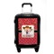 Red Western Carry On Hard Shell Suitcase - Front