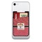 Red Western Cell Phone Credit Card Holder w/ Phone