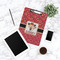 Red Western Clipboard - Lifestyle Photo