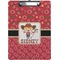 Red Western Clipboard (Personalized)
