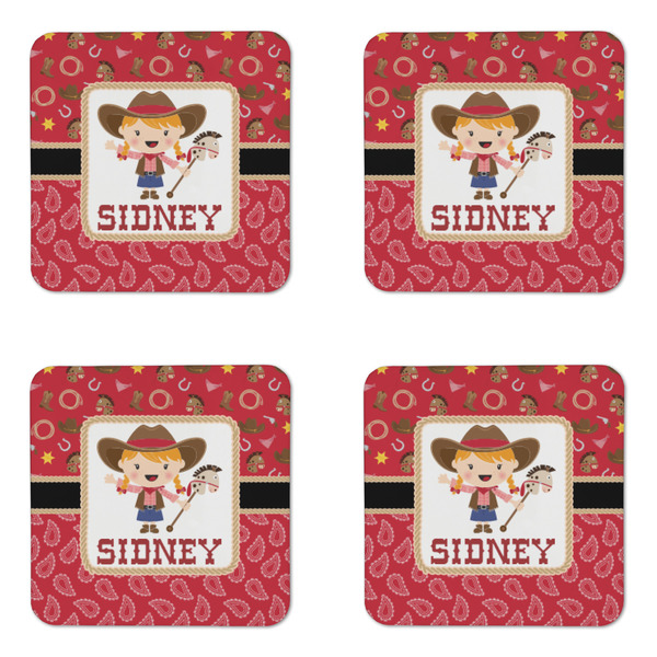 Red Western Coaster Set - APPROVAL