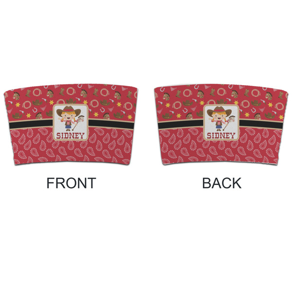 Red Western Coffee Cup Sleeve - APPROVAL