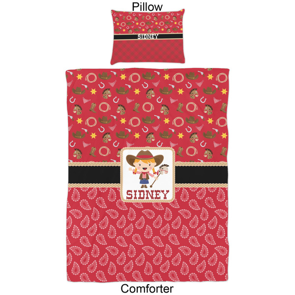 Red Western Comforter Set - Twin - Approval