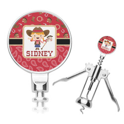 Red Western Corkscrew (Personalized)