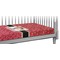Red Western Crib 45 degree angle - Fitted Sheet