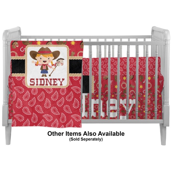 Red Western Crib - Profile Sold Seperately