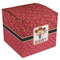 Red Western Cube Favor Gift Box - Front/Main