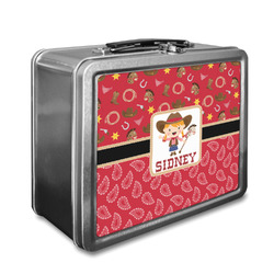 Red Western Lunch Box (Personalized)