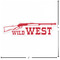 Red Western Custom Shape Iron On Patches - L - APPROVAL