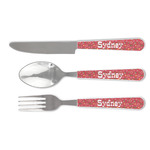 Red Western Cutlery Set (Personalized)