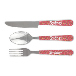 Red Western Cutlery Set (Personalized)