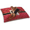 Red Western Dog Bed - Small LIFESTYLE