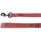 Red Western Dog Leash Close Up