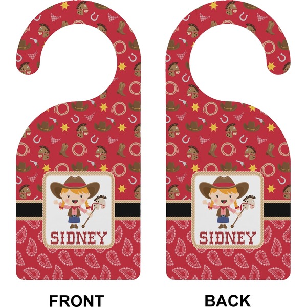 Red Western Door Hanger (Approval)