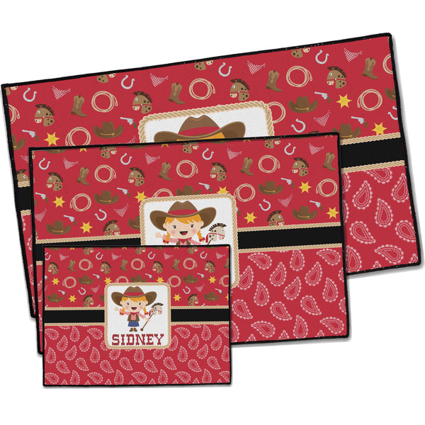 Red Western Door Mats - PARENT MAIN