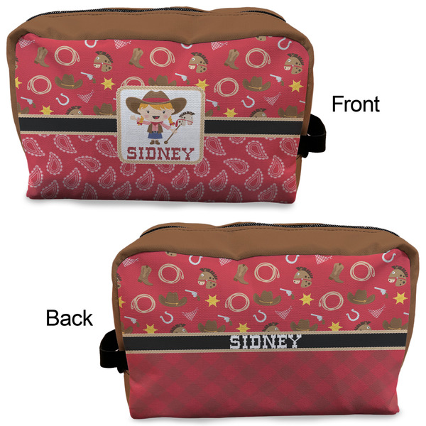 Red Western Dopp Kit - Approval