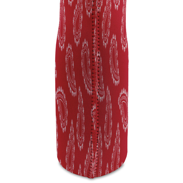 Red Western Double Wine Tote - DETAIL 2 (new)