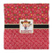 Red Western Duvet Cover - Queen - Front