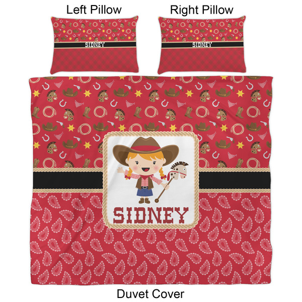 Red Western Duvet Cover Set - King - Approval