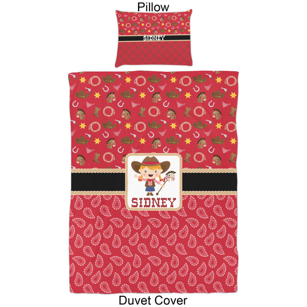 Red Western Duvet Cover Set - Twin - Approval