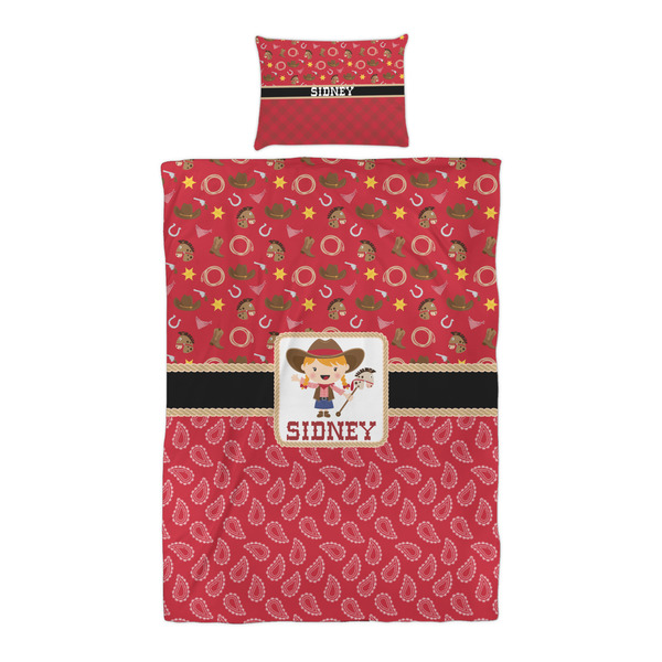 Red Western Duvet Cover Set - Twin XL - Alt Approval