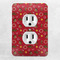 Red Western Electric Outlet Plate - LIFESTYLE