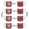 Red Western Espresso Cup - 6oz (Double Shot Set of 4) APPROVAL