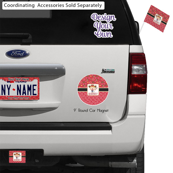 Red Western Exterior Car Accessories