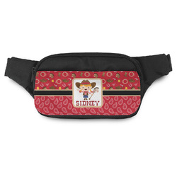 Red Western Fanny Pack (Personalized)