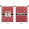 Red Western Garden Flag - Double Sided Front and Back