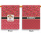 Red Western Garden Flags - Large - Double Sided - APPROVAL